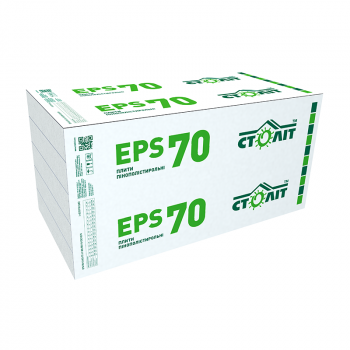 Пінопласт СТОЛІТ EPS-70 ГОСТ 0, 5х1 м (100 мм)