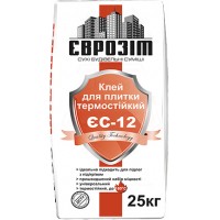 Еврозит ЄС-12 Клей для плитки термостійкий (25 кг)