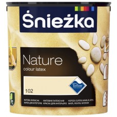 Снежка Nature 102 Песчаный пляж Краска интерьерная латексная (3,5 кг/2,5 л)