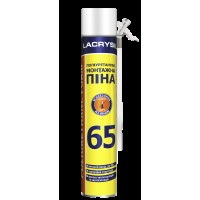 Lacrysil Пена монтажная бытовая зимняя 65 (800 мл)
