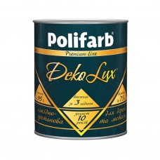 Polifarb DekoLux Эмаль черная (2,2 кг)