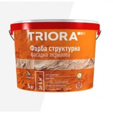 Triora Фарба структурна фасадна акрилова (15 кг/10,7 л)