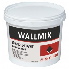 Wallmix Грунт-фарба акрилова з кварц. піском адгезійна (14 кг/10 л)