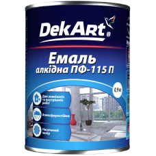 DekArt Эмаль ПФ-115 желтая (2,8 кг)