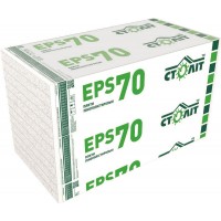 Пінопласт СТОЛІТ EPS-70 ГОСТ 0, 5х1 м (100 мм)