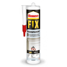 Момент Fix Transparent Клей монтажний прозорий (280 г)