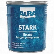 Eskaro Aura Stark Эмаль алкидная универсальная темно-серая (0,9 кг)