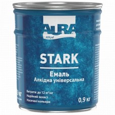 Eskaro Aura Stark Емаль алкідна універсальна темно-зелена (0,9 кг)