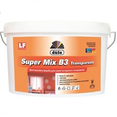 Dufa Super Mix В3 Transparent Краска интерьерная для компьютерной колеровки (3,5 кг/2,5 л)