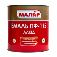 Маляр Емаль ПФ-115 Алкідна сіра (2,8 кг)