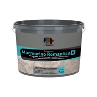 Caparol Capadecor Marmorino Romantico Шпаклевка декоративная минеральная для высококачественных техник шпатлевания внутри помещений (14 кг)