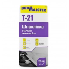 Будмайстер ТИНК-21 шпаклівка цементна старт (шар 1,5-5 мм) біла (25 кг)