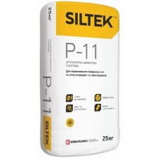 Siltek P-11 Штукатурка цементна старт (25 кг)