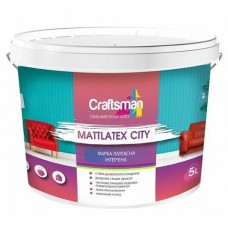 Craftsman Mattlatex City Краска латексная вододисперсионная интерьерная (1,4 кг/1 л)