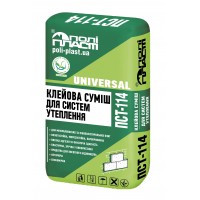 Поліпласт ПСТ-114 Клей для фасадних плит (25 кг)