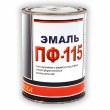 Эмаль ПФ-115 черная (0,9 кг)