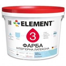 Element 3 Краска интерьерная латексная (14 кг/10 л)