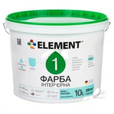 Element 1 Краска интерьерная дисперсионная (14 кг/10 л)