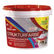 Нанофарб Strukturfarbe PROFILINE Краска структурная (15,3 кг)