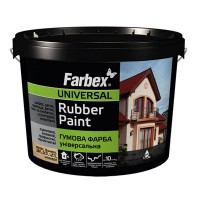 Farbex Фарба гумова для дахів жовта (3,5 кг/2,5 л)