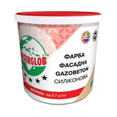 Anserglob gazobeton Фарба структурна фасадна силіконова (28 кг/20 л)