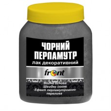 Front Лак декоративный черный перламутр (0,15 кг)