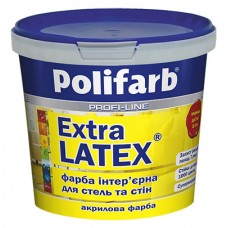 Polifarb ExtraLatex Фарба інтер'єрна акрилова (21 кг/15 л)