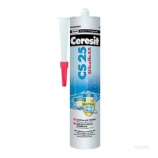 CERESIT CS-25 MicroProtect силіконовий герметик для швів білий (280 мл)